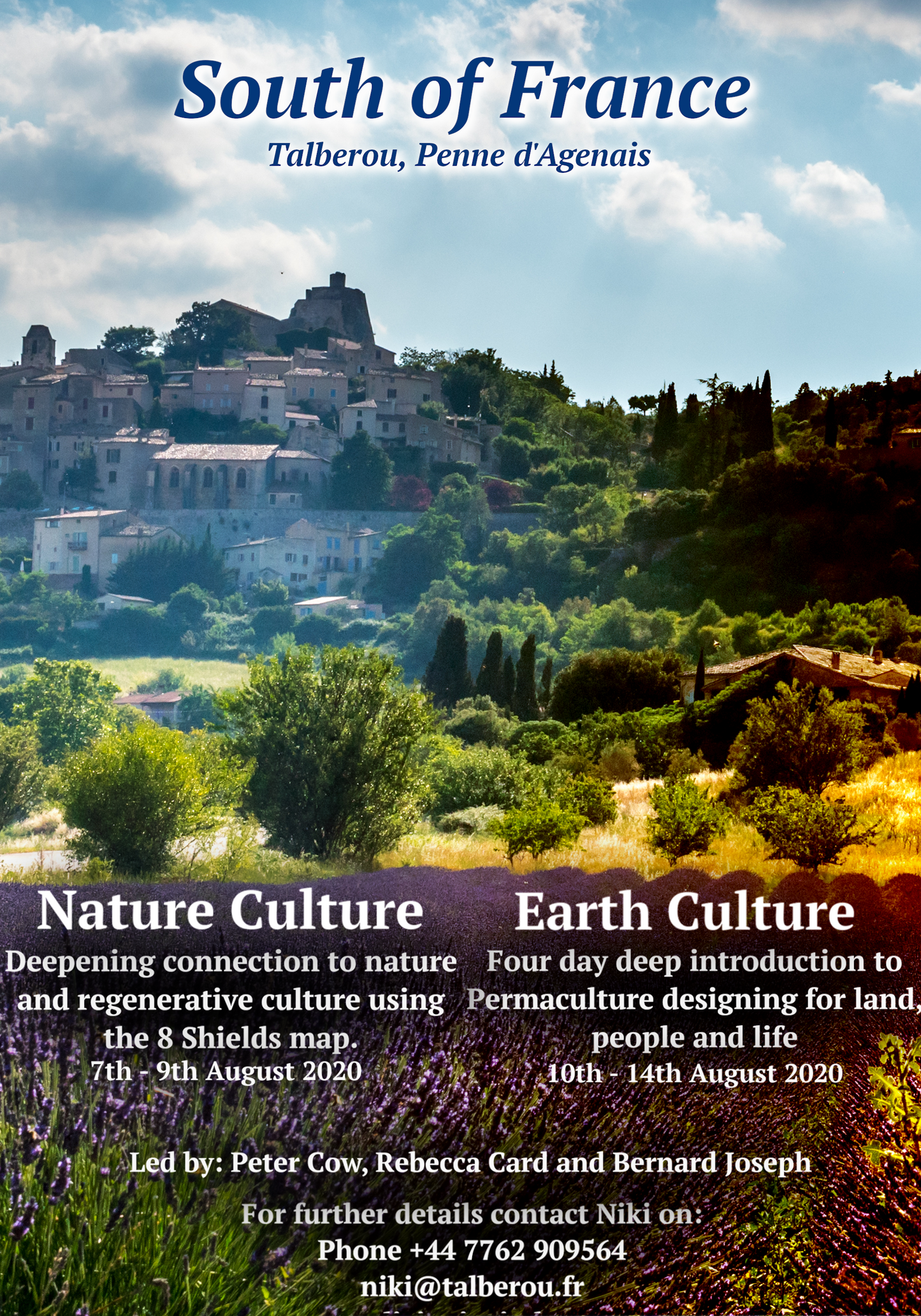 Earth Culture, an Introduction to Permaculture. 10th – 14th August 2020